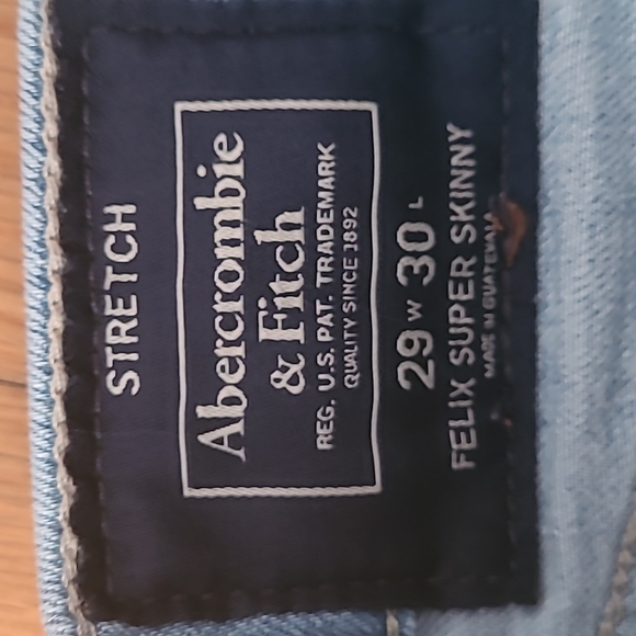 Men's Abercrombie Skinny Jeans - Picture 6 of 6